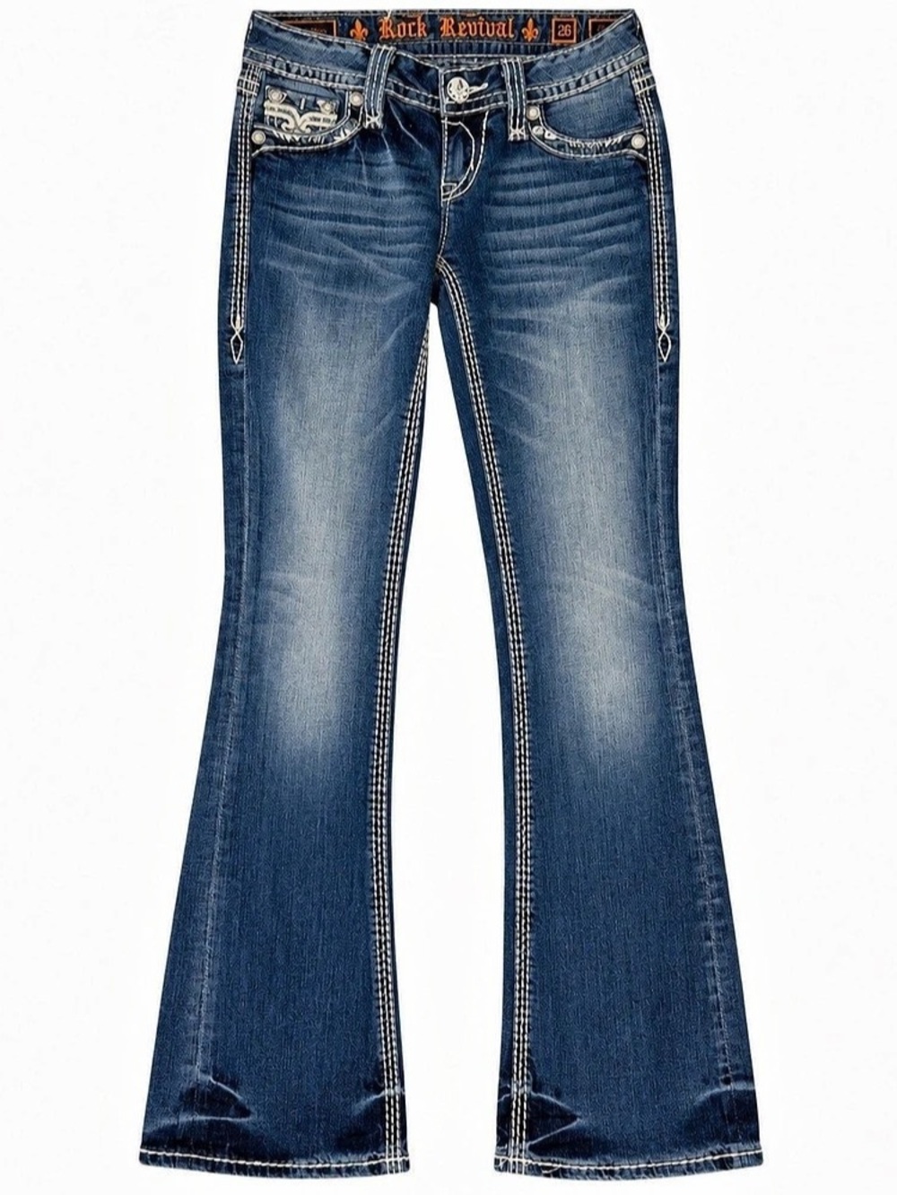 Rock Revival Abbie Easy Bootcut Jeans Blue